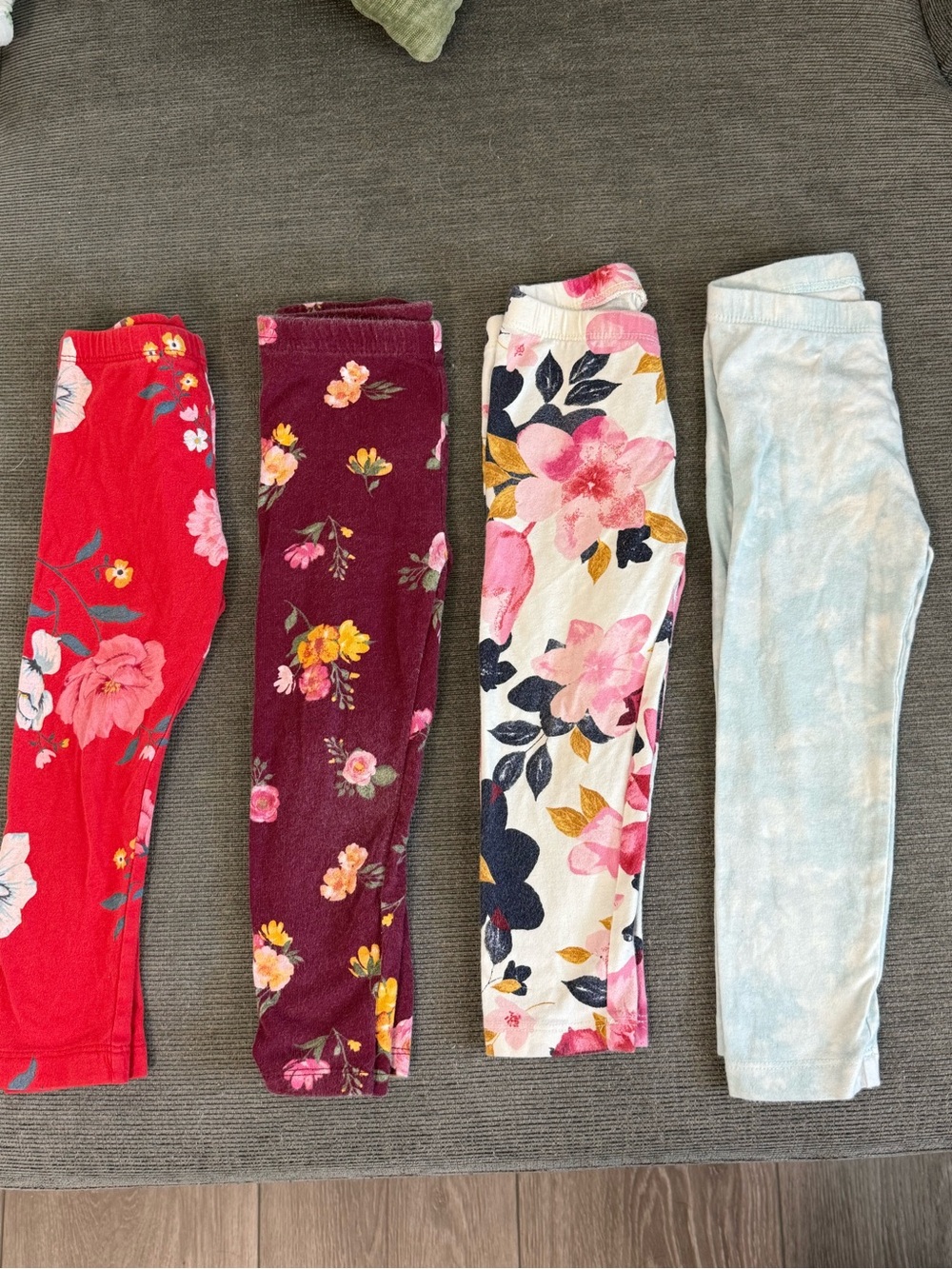 2T toddler stretchy pants bundle